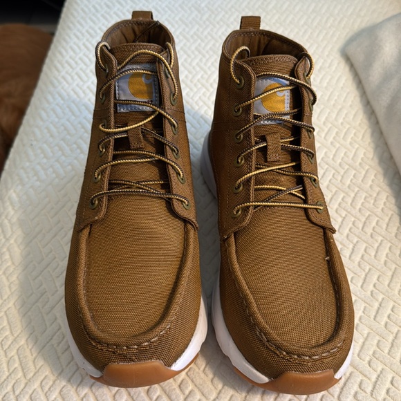 Carhartt Women's Haslett Moc Toe Canvas Chukka Boot. Brown Size 8 - Picture 2 of 6